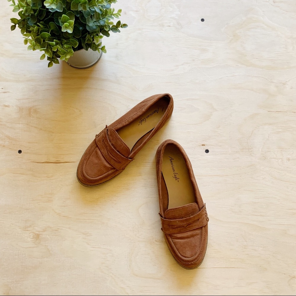 AE | Brown Penny Loafers